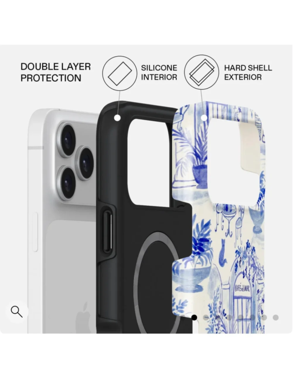 Burga Sobremesa - iPhone 17 Pro Max Case Elite Light Mag Safe NWT $90 Retail